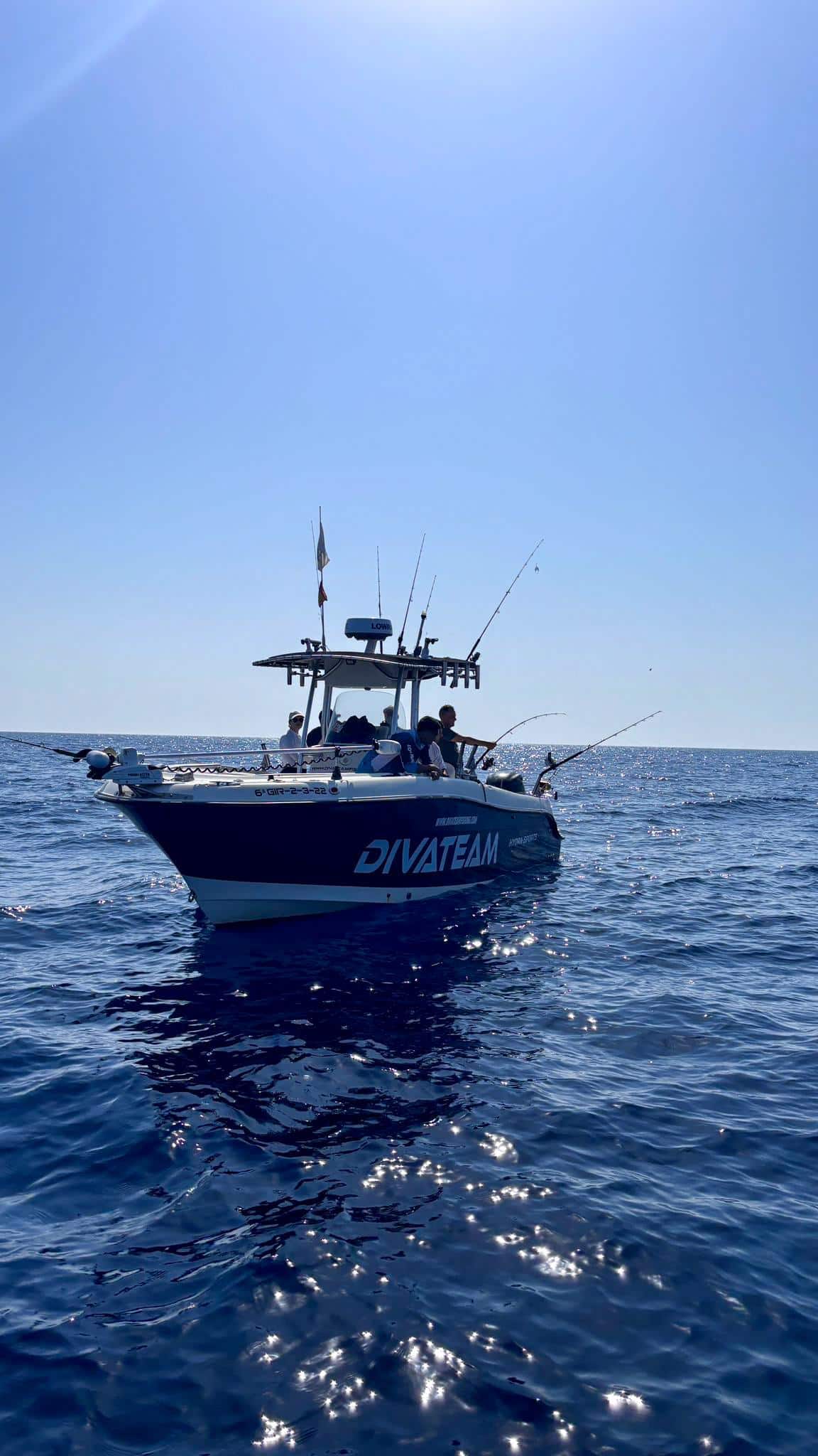 Ruta pesca desde Palamós